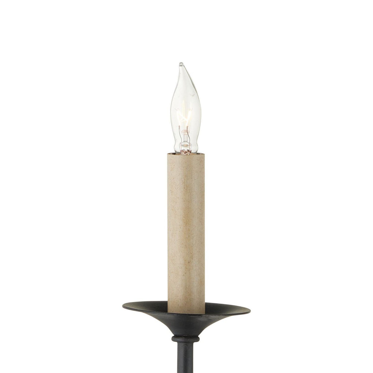 Currey and Company 9000-1481 Lawton Chandelier in Satin Black/Contemporary Gold Leaf