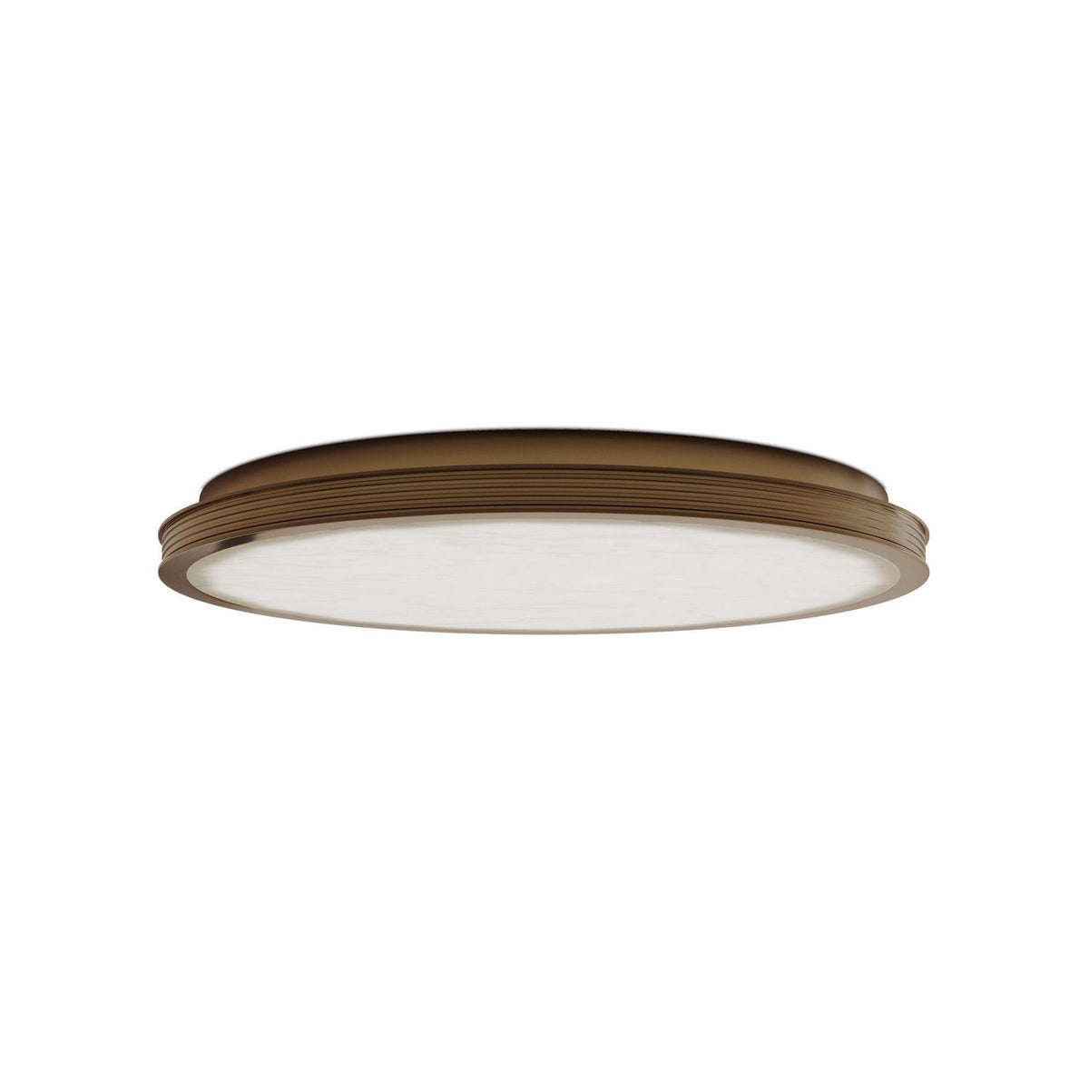 Currey and Company 9999-0090 Aydan Flush Mount in Natural/Brushed Brass