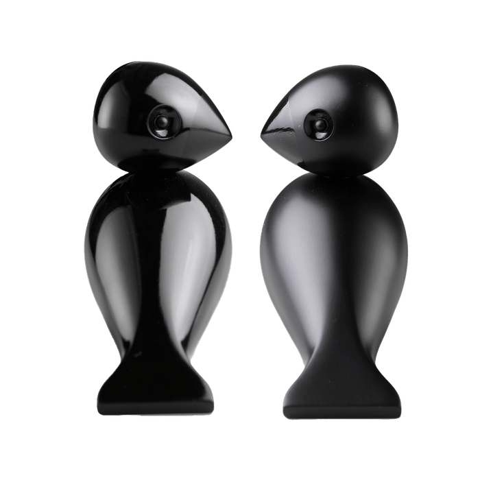 Kay Bojesen 39240 Lovebirds Wooden Figurine in Black