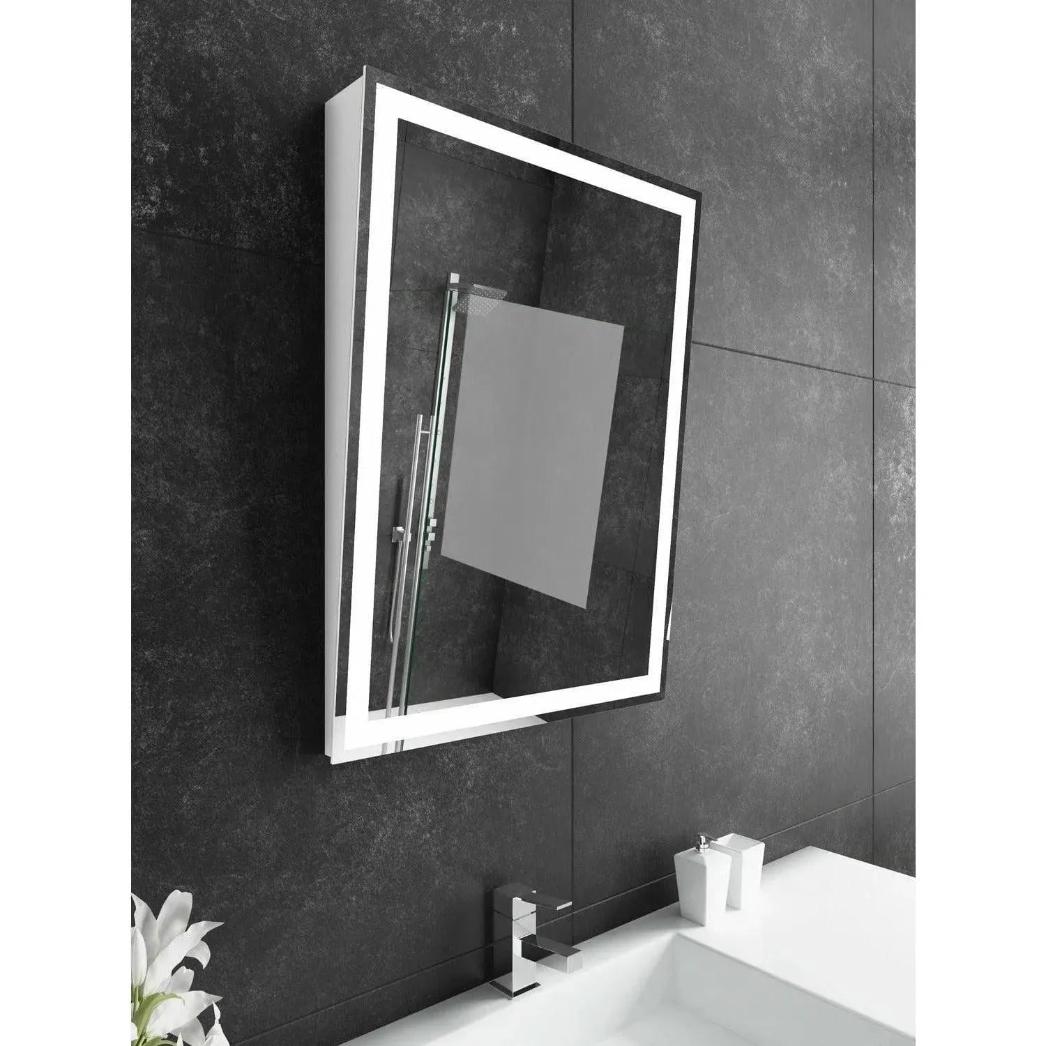 Paris Mirror - Adira LED Mirror - ADIRX24323000-WHT | The Rug District