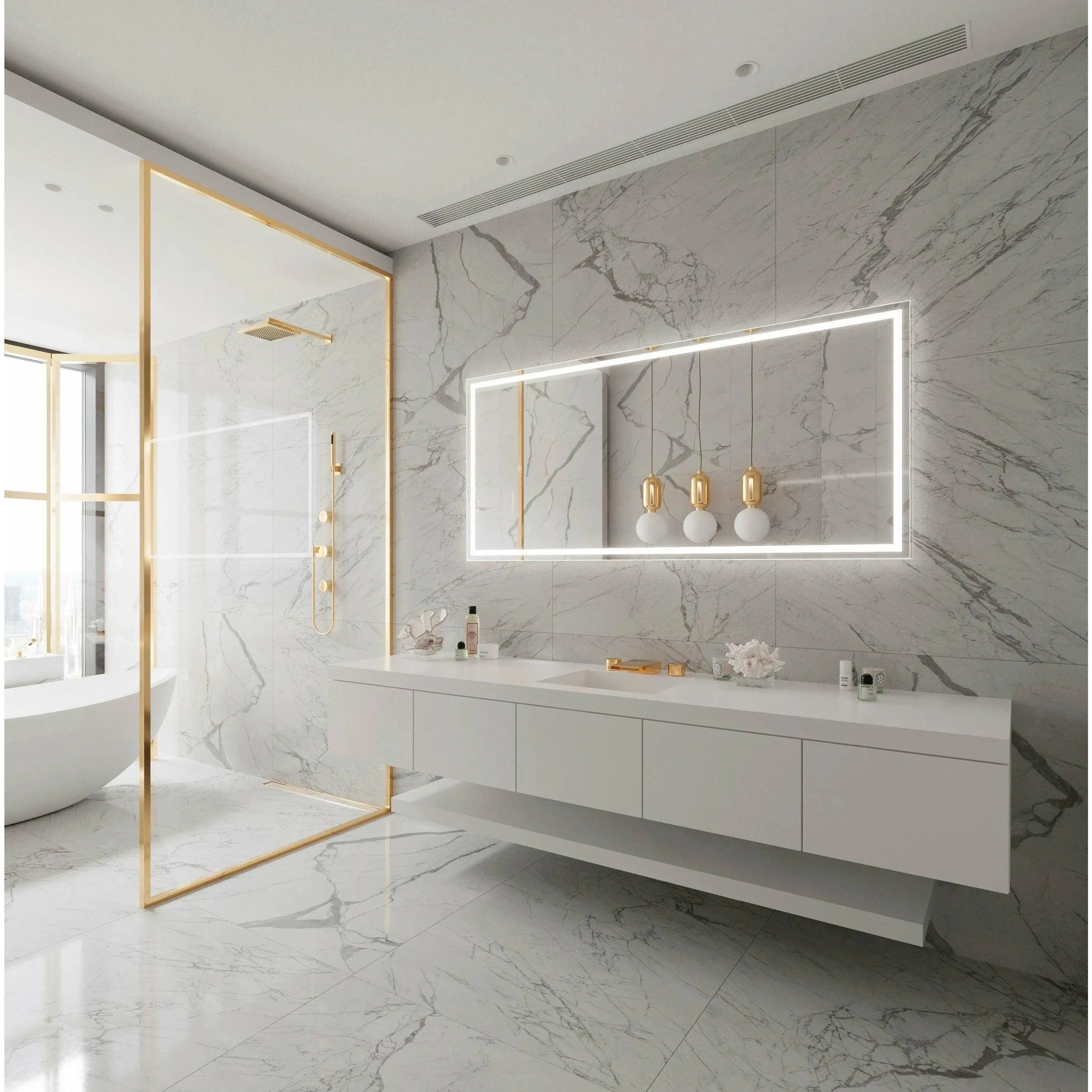 Paris Mirror - Harmony LED Mirror - HARMX20263000 | The Rug District