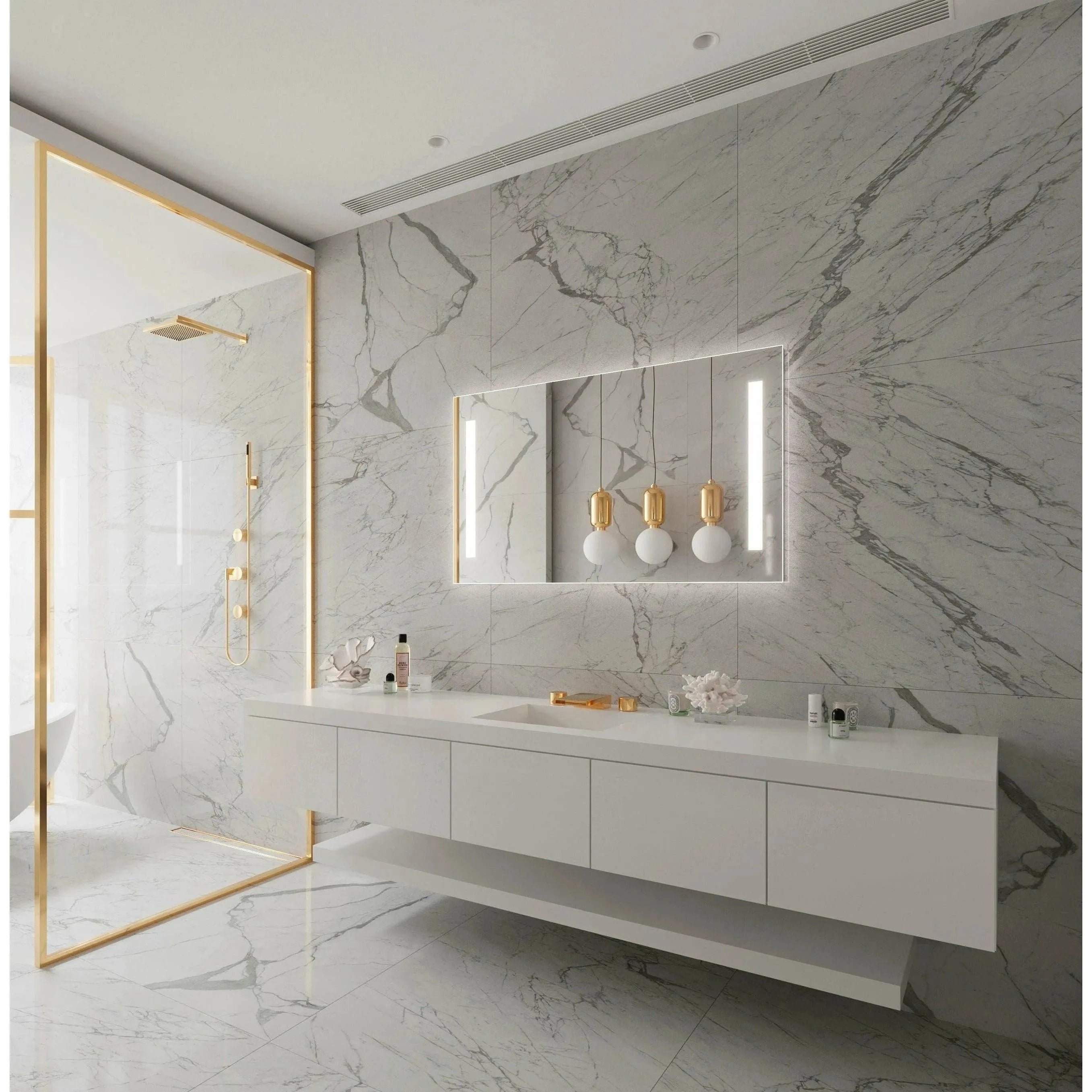 Paris Mirror - Verano LED Mirror - VERAX48283000 | The Rug District