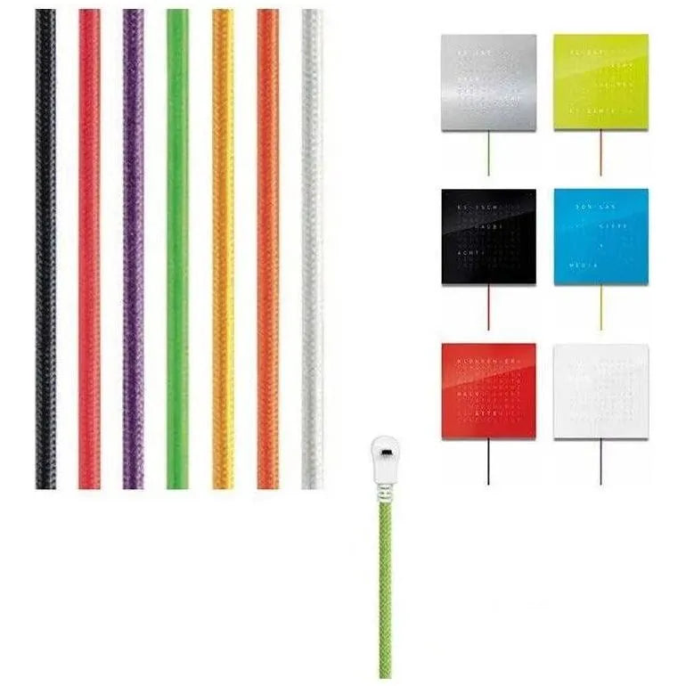 Qlocktwo - QLOCKTWO CLASSIC Wall Clock - Qable Only - QT-CLASSIC-QBL-YL | The Rug District