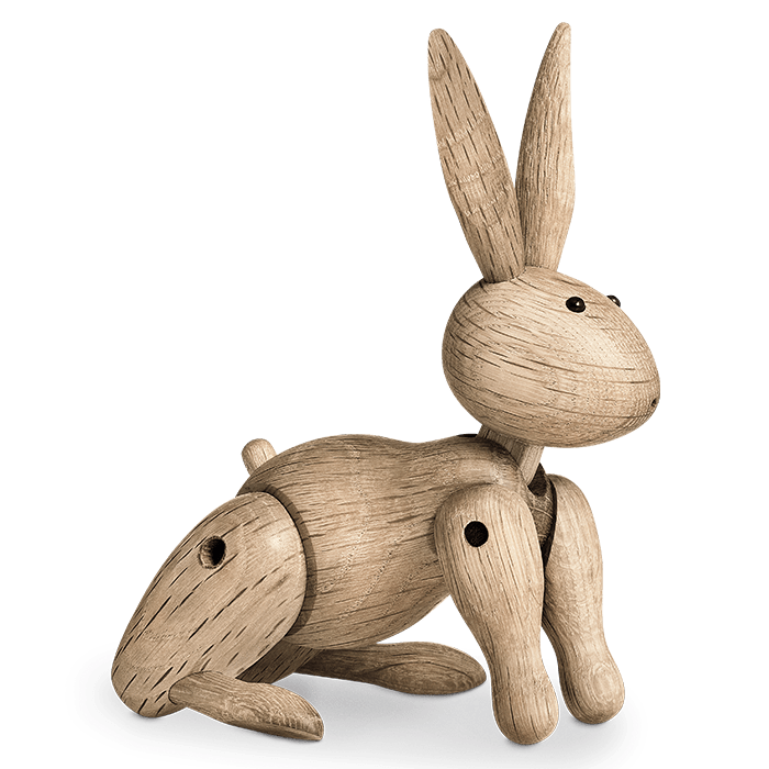 Kay Bojesen 39203 Rabbit Wooden Figurine in Oak