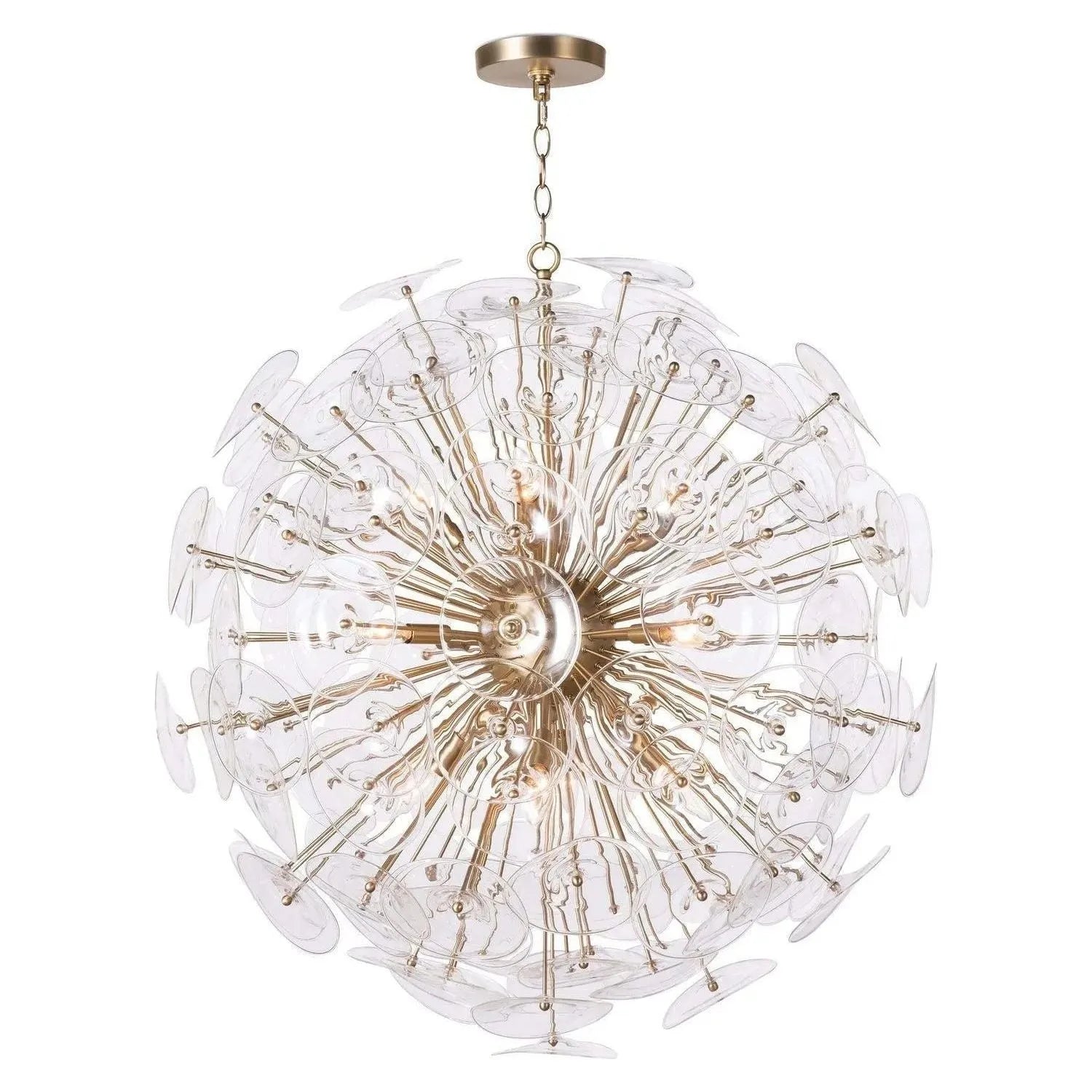 Regina Andrew - Poppy Glass Chandelier - 16-1188CLR | The Rug District