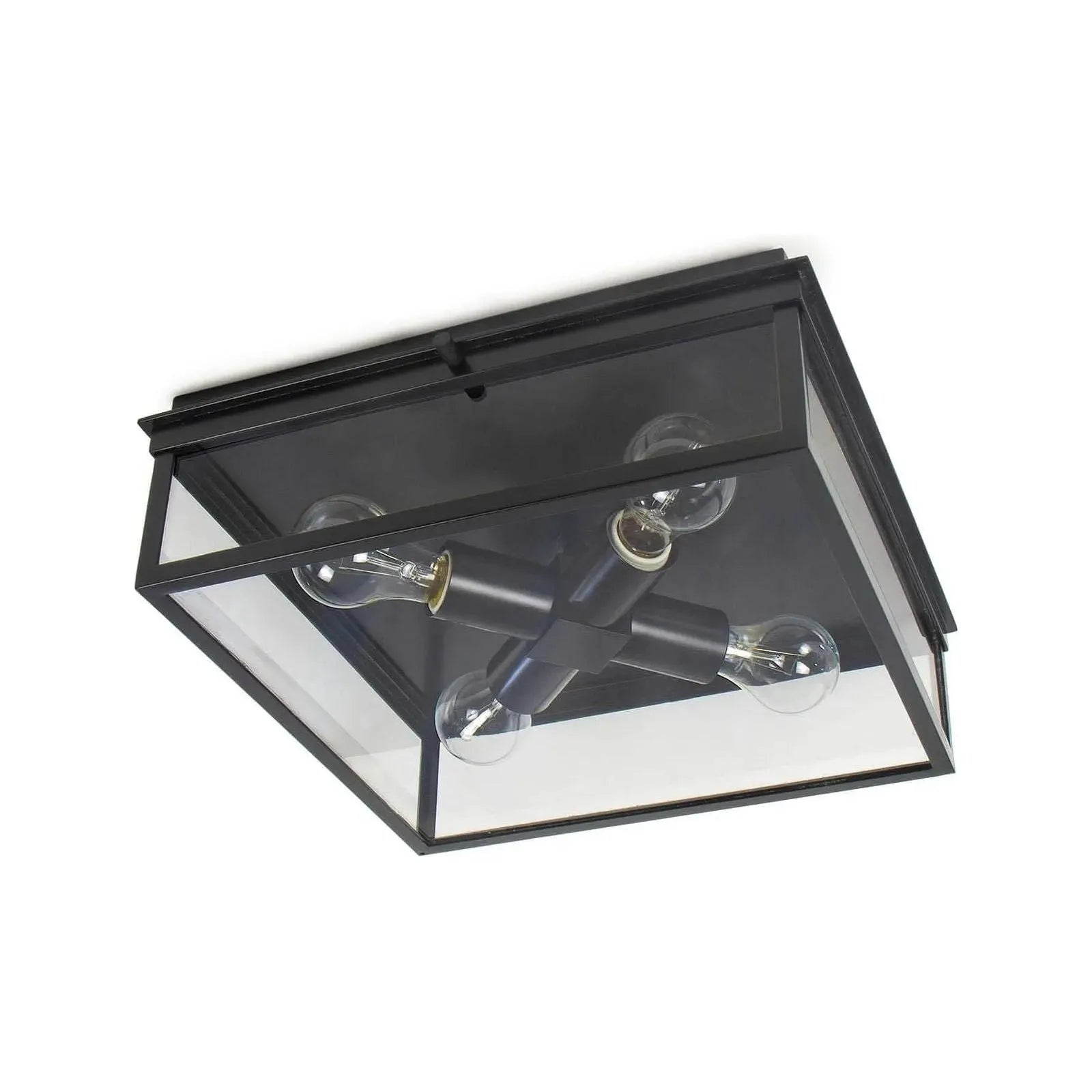 Regina Andrew - Sydney Outdoor Flush Mount - 17-1011BLK | The Rug District