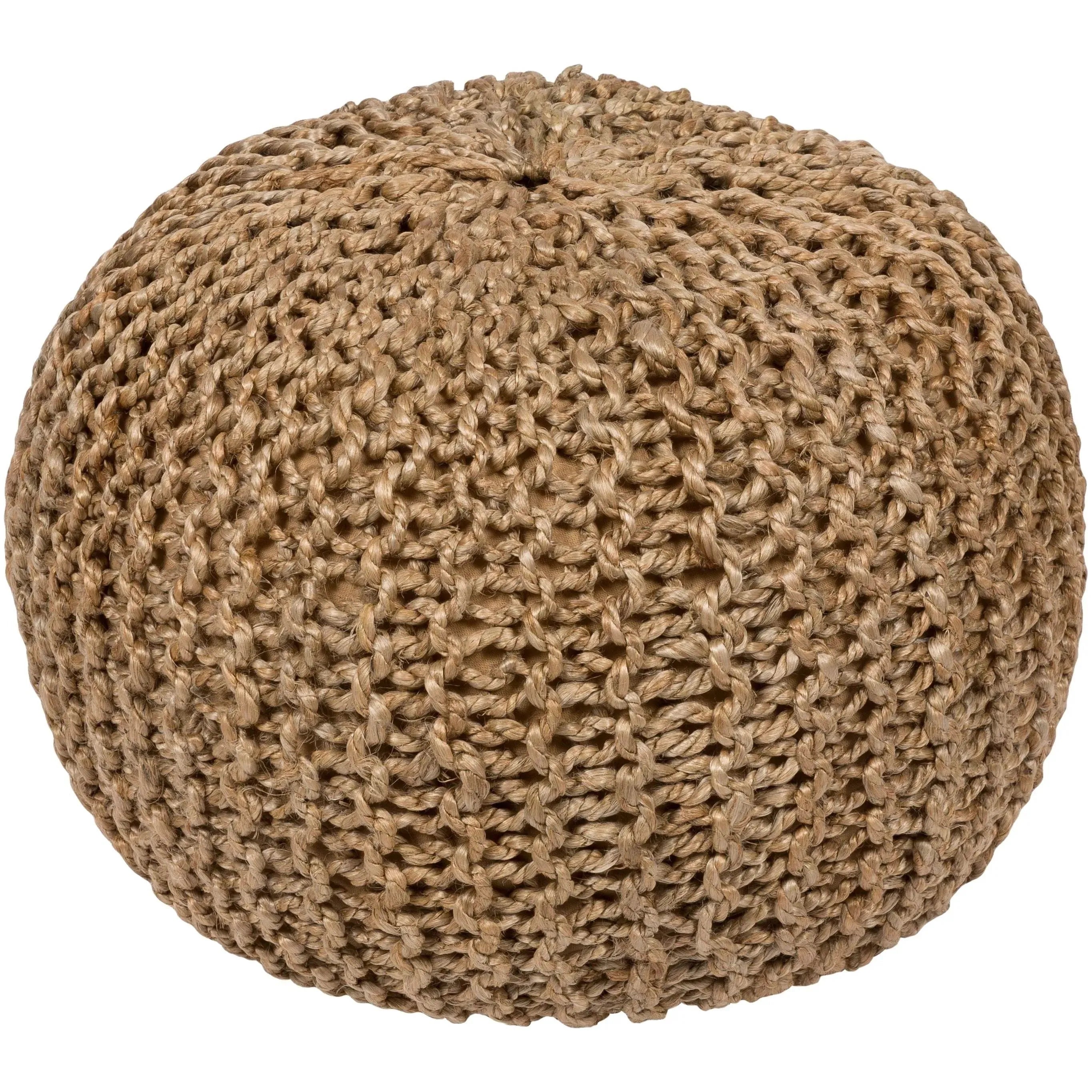 Surya - Bermuda Pouf - BRPF-001 | The Rug District