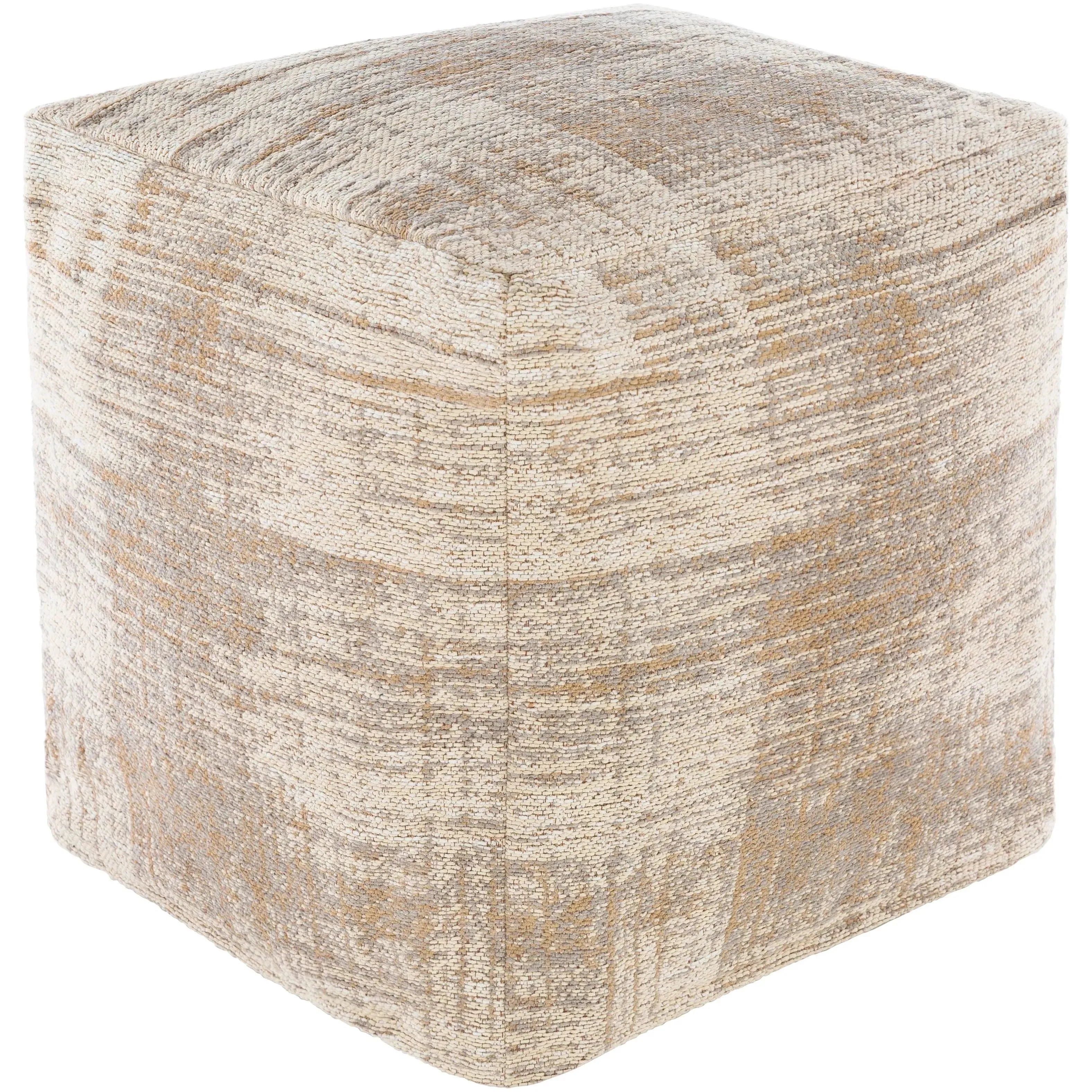 Surya - Dalen Pouf - DAPF001-181818 | The Rug District