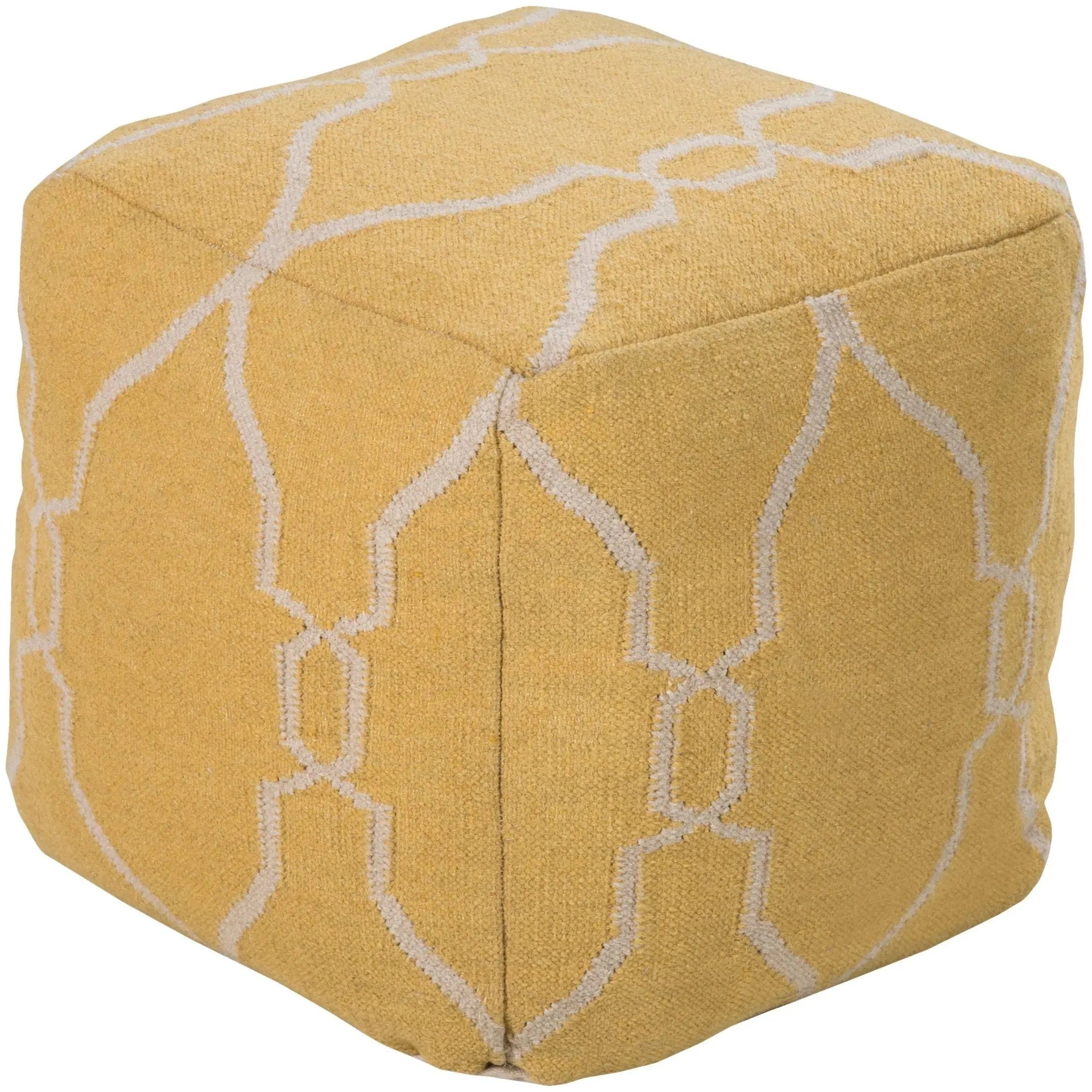 Surya - Fallon Pouf - POUF-22 | The Rug District