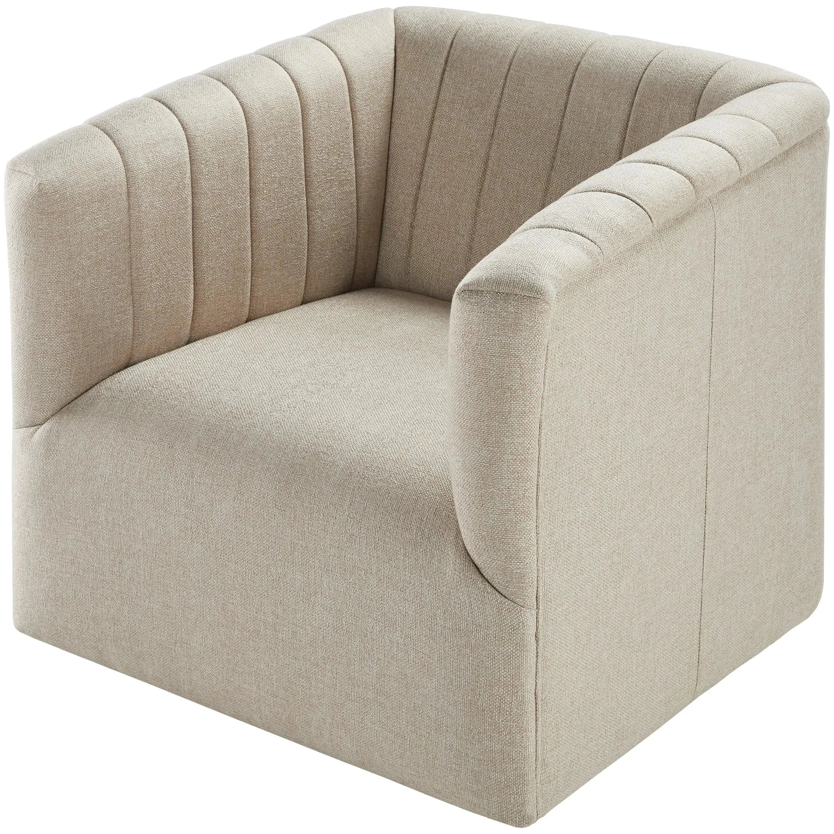 Surya - Maggie Swivel Chair - GAM-001 | The Rug District