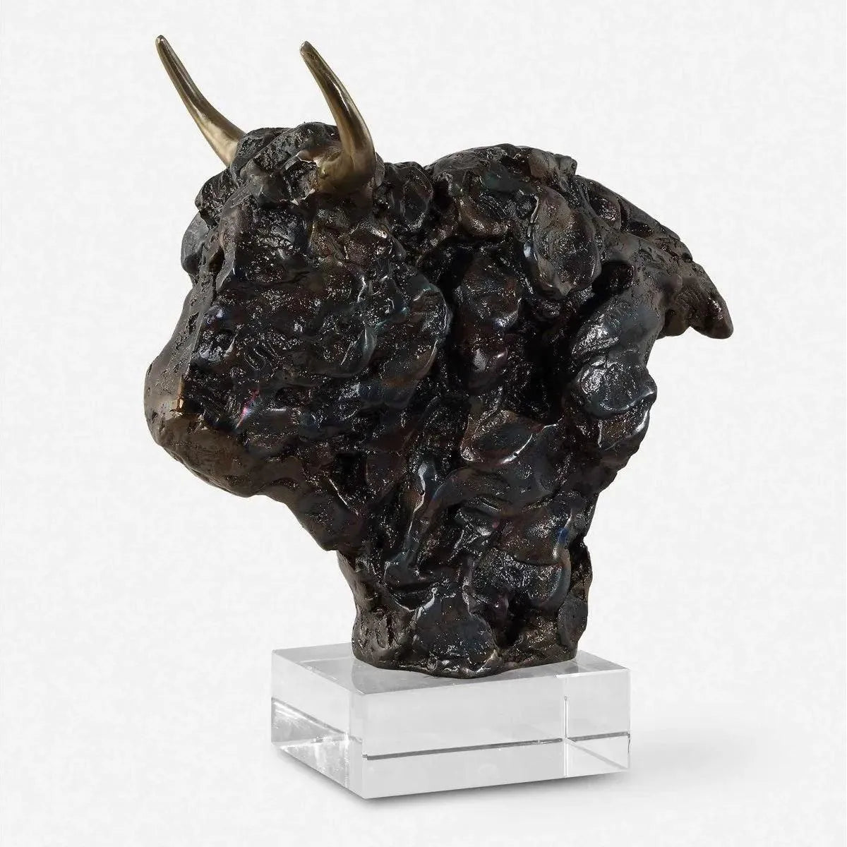 The Uttermost - Bison Sculpture - 18148 | The Rug District
