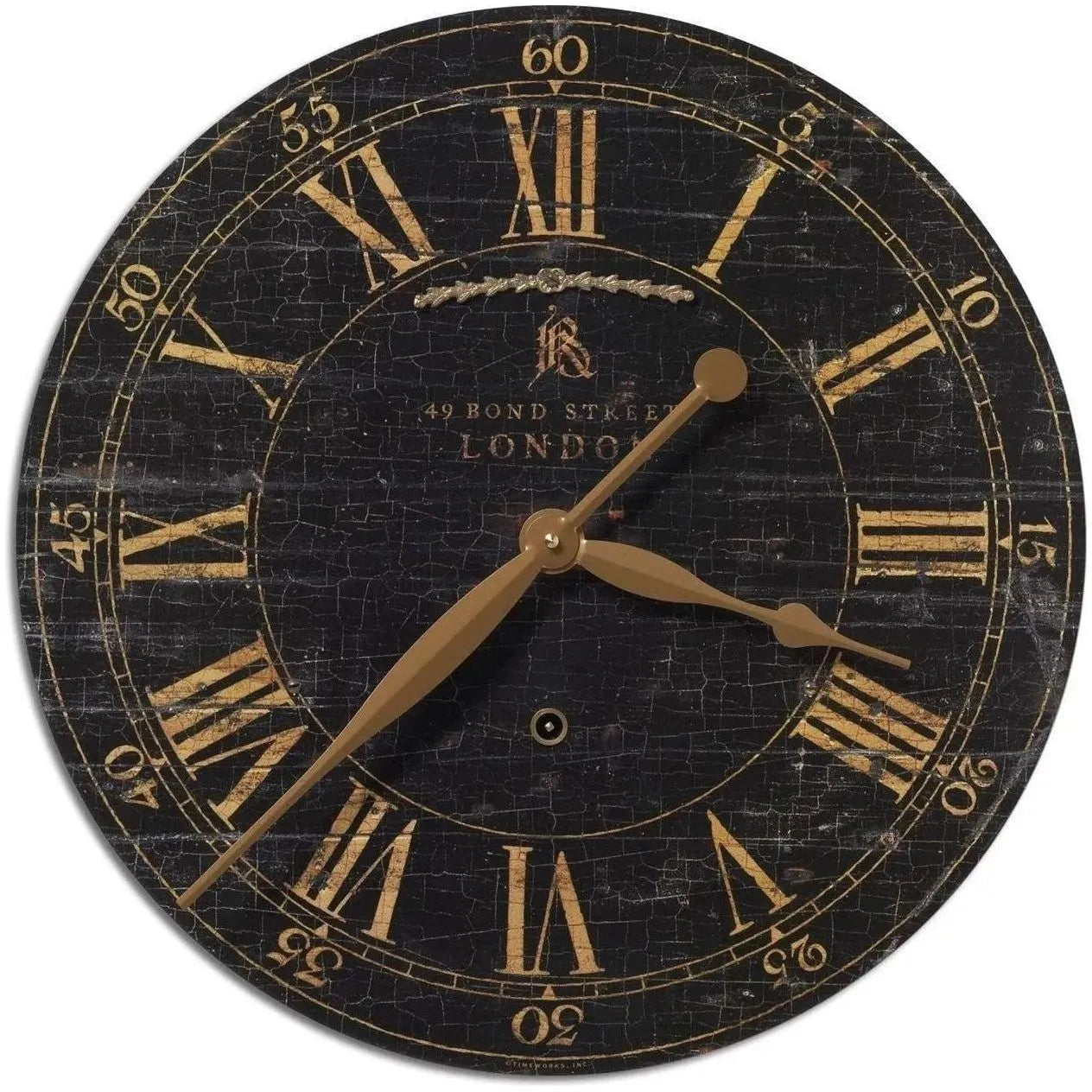 The Uttermost - Bond Street Wall Clock - 06029 | The Rug District