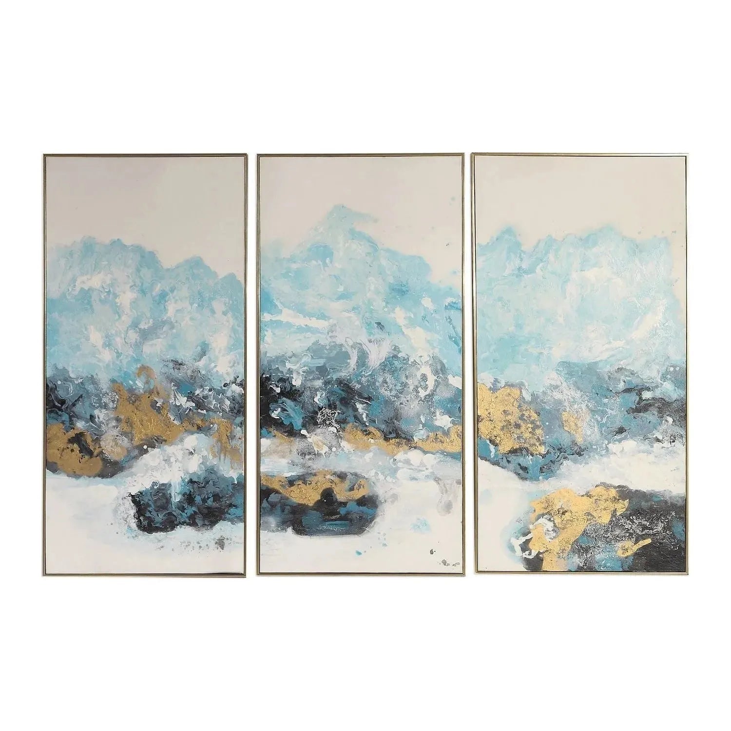 The Uttermost - Crashing Waves Wall Art - Set of 3 - 34370 | The Rug District