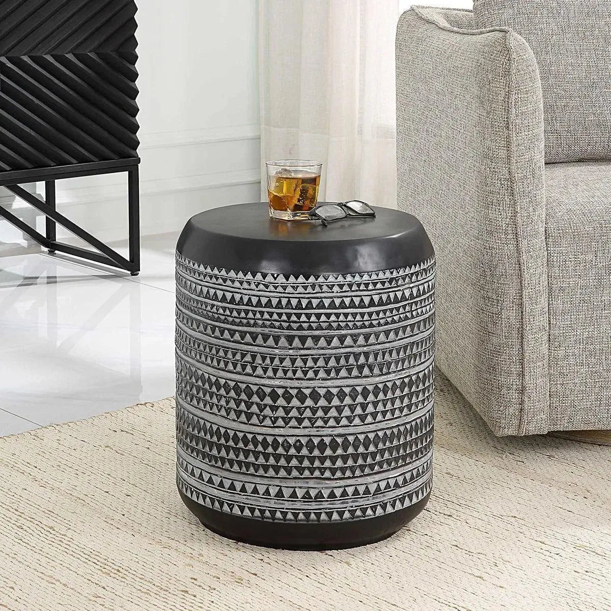 The Uttermost - Cutting Edge Accent Table - 22967 | The Rug District