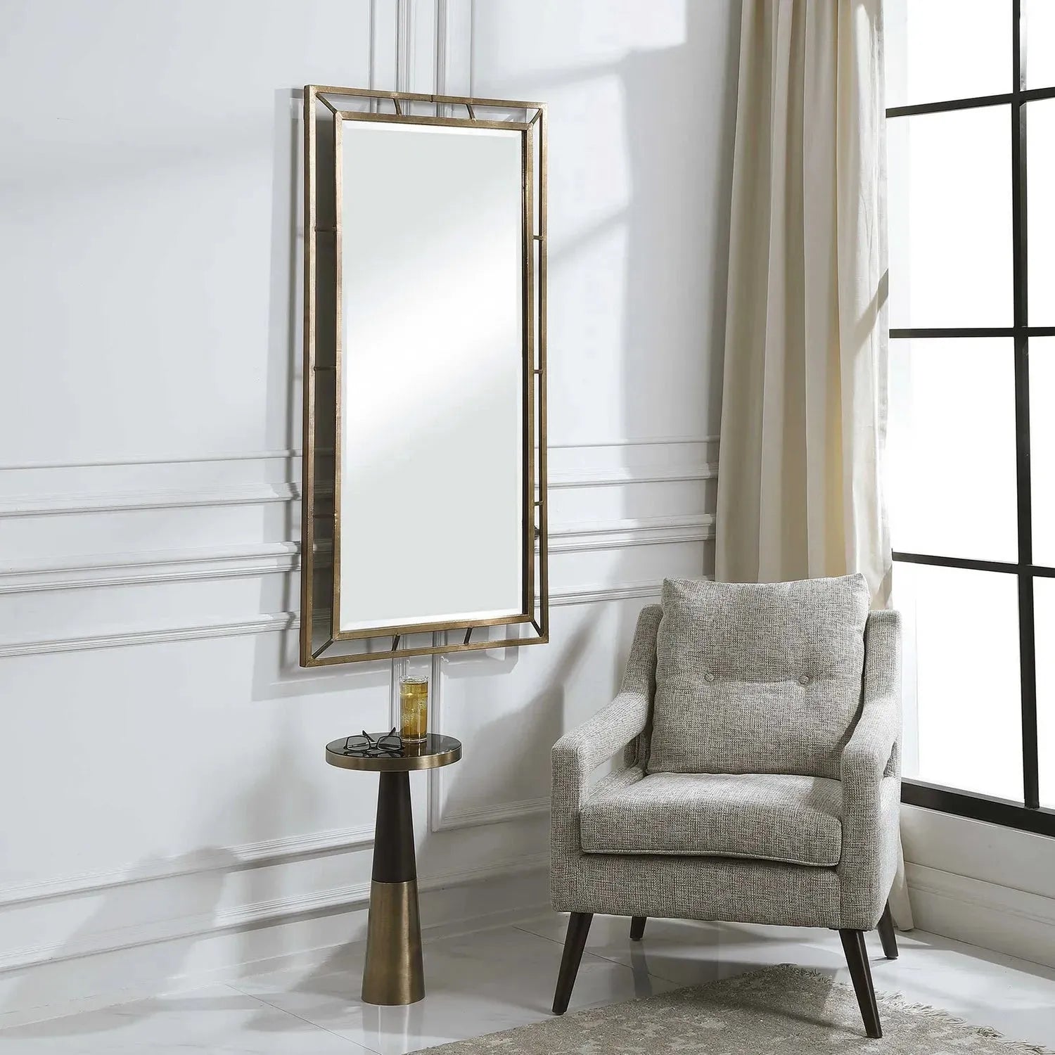 The Uttermost - Farrow Mirror - 09675 | The Rug District