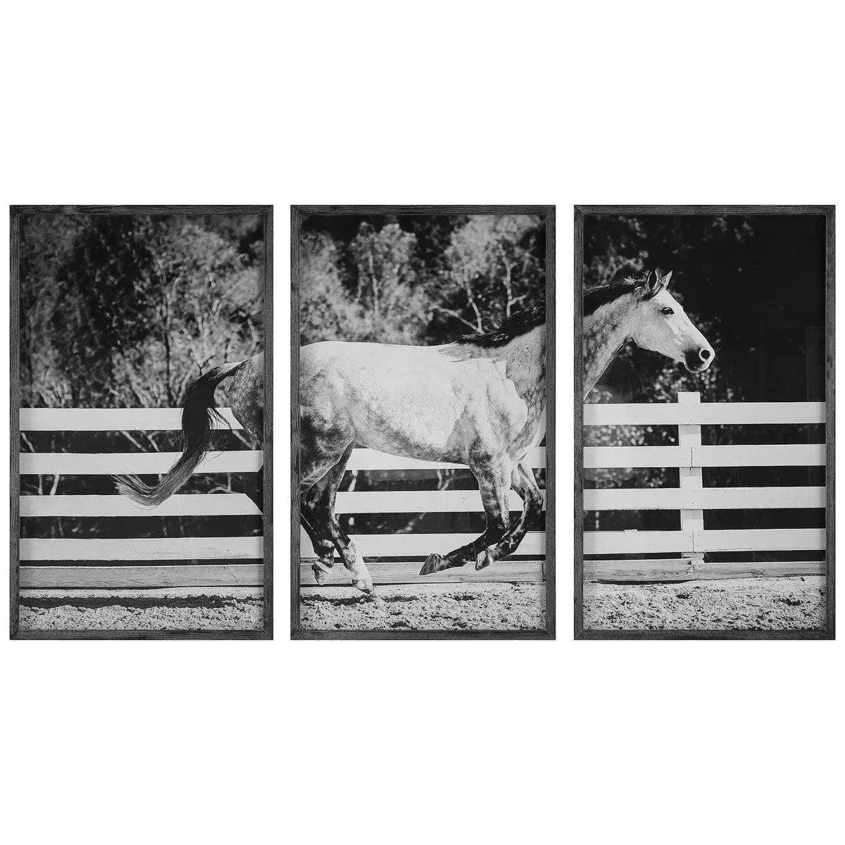 The Uttermost - Galloping Forward Wall Art - 32279 | The Rug District
