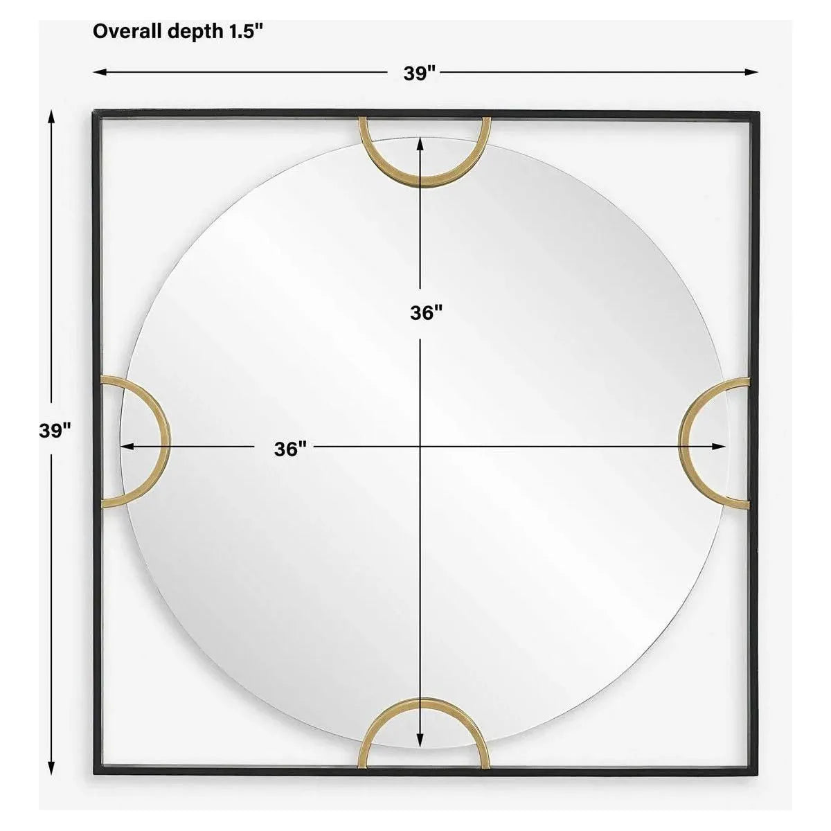 The Uttermost - Hinson Mirror - 09958 | The Rug District