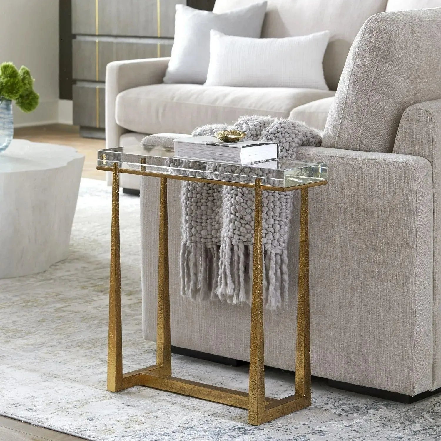 The Uttermost - Midas Accent Table - 24839 | The Rug District