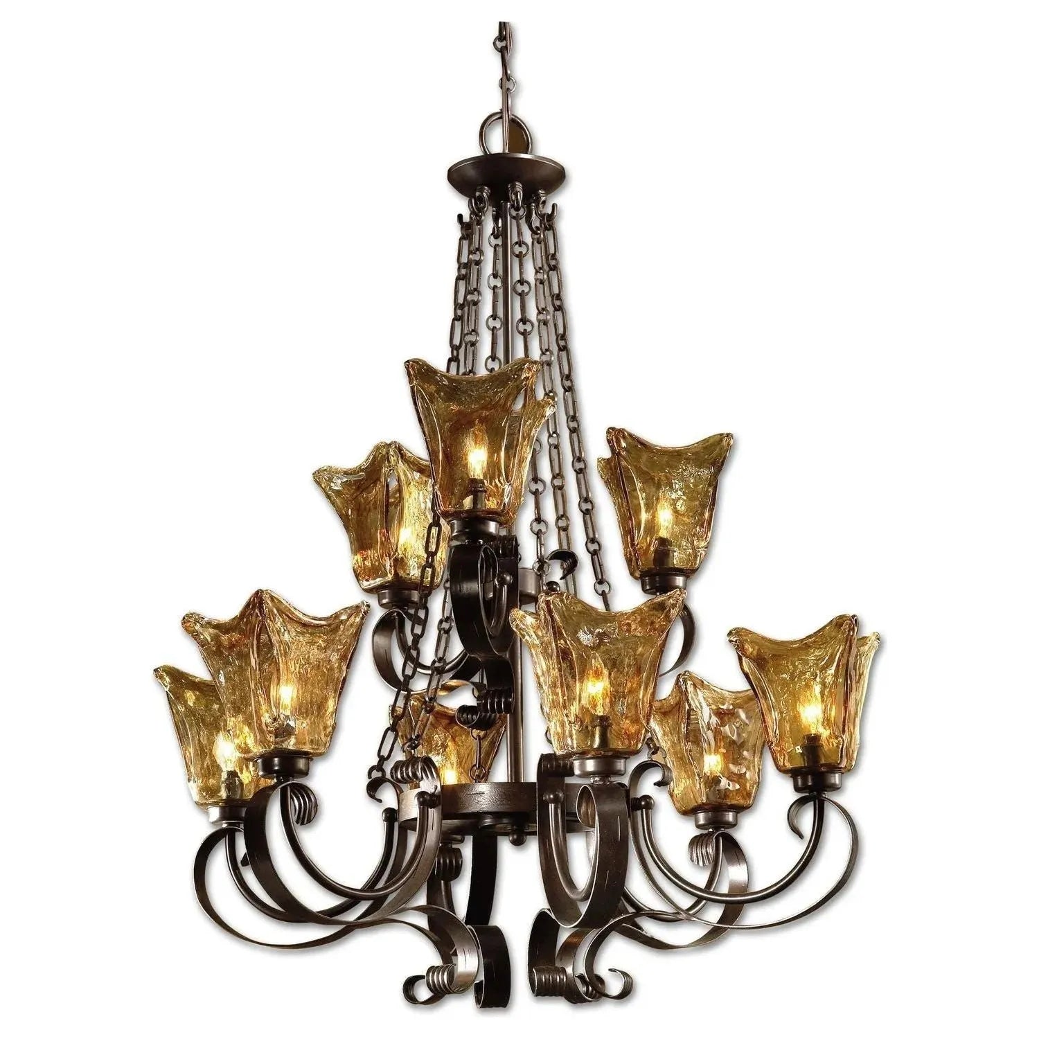 The Uttermost - Vetraio 2 Tier Chandelier - 21005 | The Rug District
