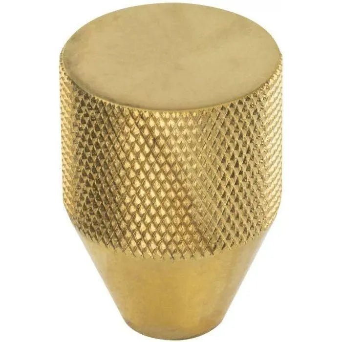 Vesta Fine Hardware - Beliza Conical Knurled Knob - V7407ULB | The Rug District