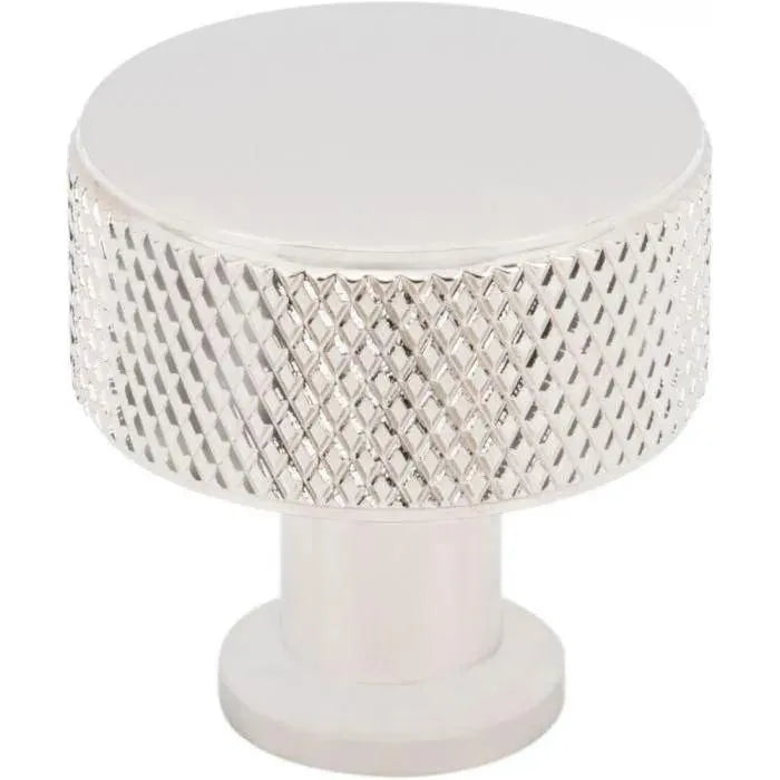 Vesta Fine Hardware - Beliza Cylinder Knurled Knob - V7400PN | The Rug District