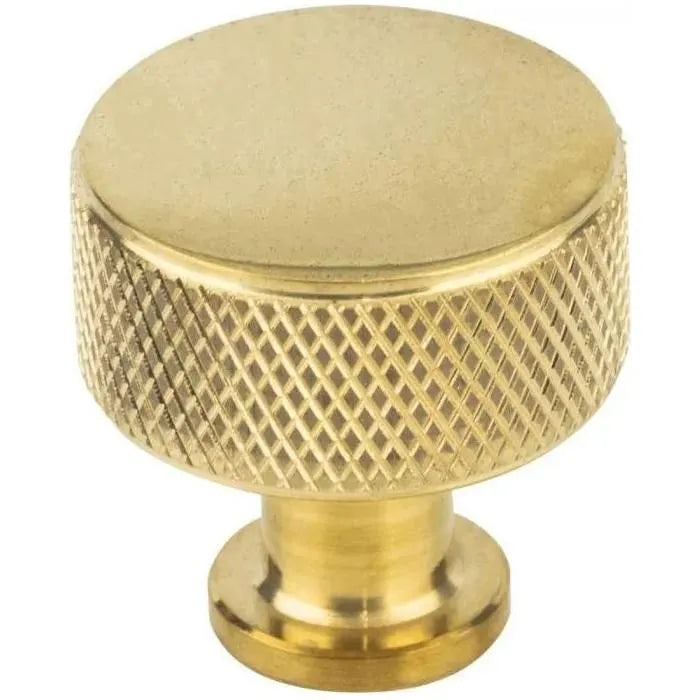 Vesta Fine Hardware - Beliza Cylinder Knurled Knob - V7400ULB | The Rug District