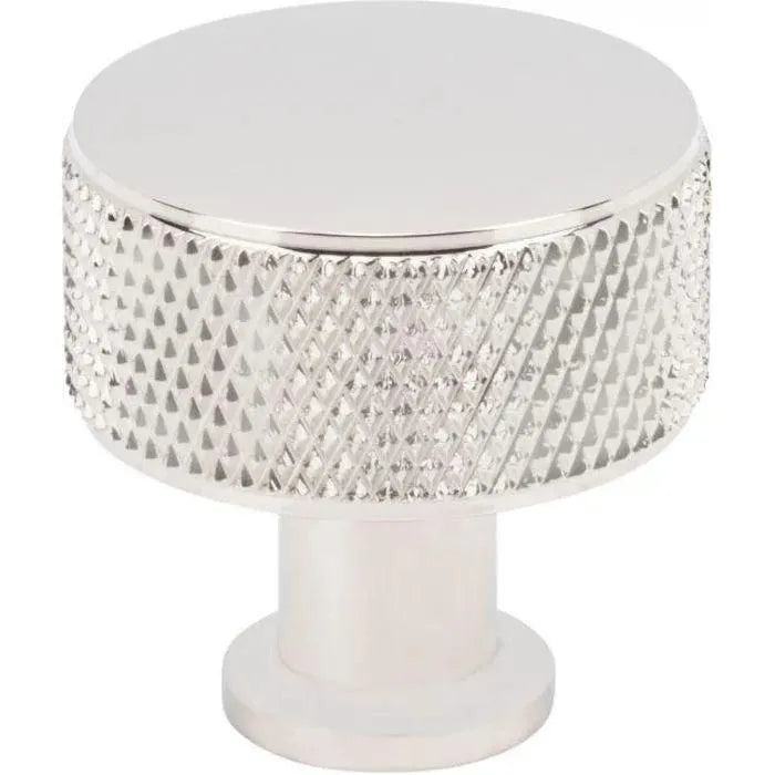 Vesta Fine Hardware - Beliza Cylinder Knurled Knob - V7401PN | The Rug District