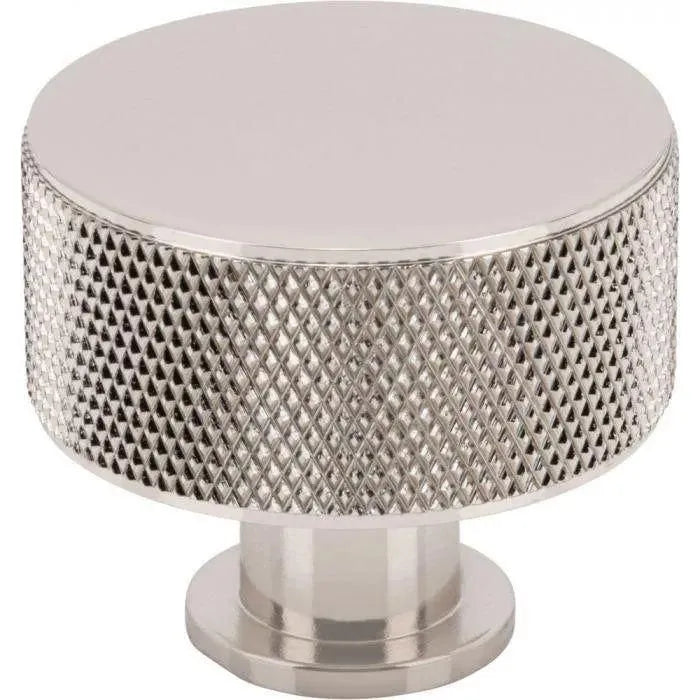 Vesta Fine Hardware - Beliza Cylinder Knurled Knob - V7403PN | The Rug District