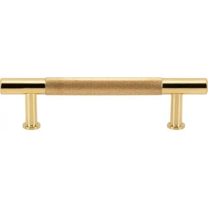 Vesta Fine Hardware - Beliza Knurled Bar Pull - V7409PB | The Rug District