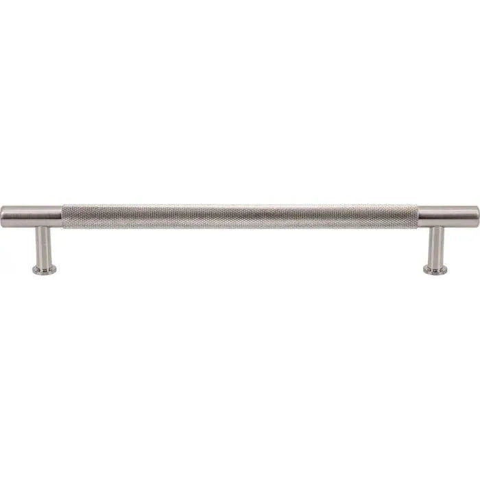 Vesta Fine Hardware - Beliza Knurled Bar Pull - V7412BSN | The Rug District