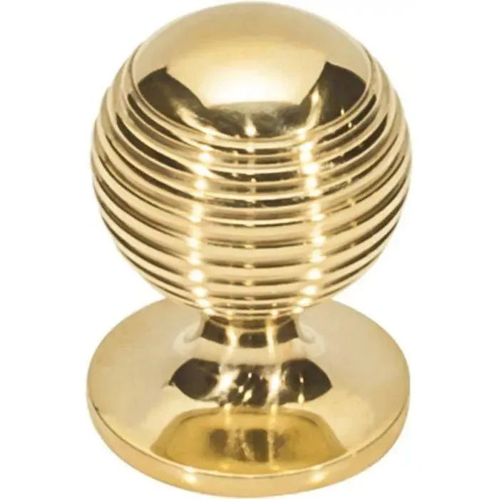 Vesta Fine Hardware - Divina Round Rimmed Knob - V7711ULB | The Rug District