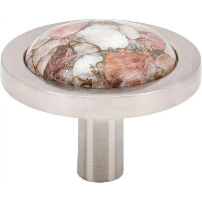 Vesta Fine Hardware - Firesky Mohave Yellow Knob - V7582BSN | The Rug District