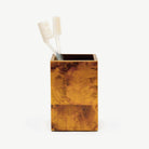 Pigeon and Poodle PP000386 Cannes Brush Holder in Young Pen Shell