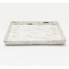 Pigeon and Poodle PP000487 Cortona Trays in Silver Mix Shell/Metal Mix