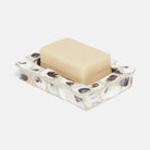 Pigeon and Poodle PP000572 Enna Soap Dish in Natural Oyster Shell