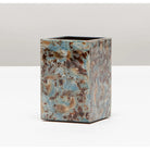 Pigeon and Poodle PP001392 Sitges Brush Holder in Blue Limpet Shell