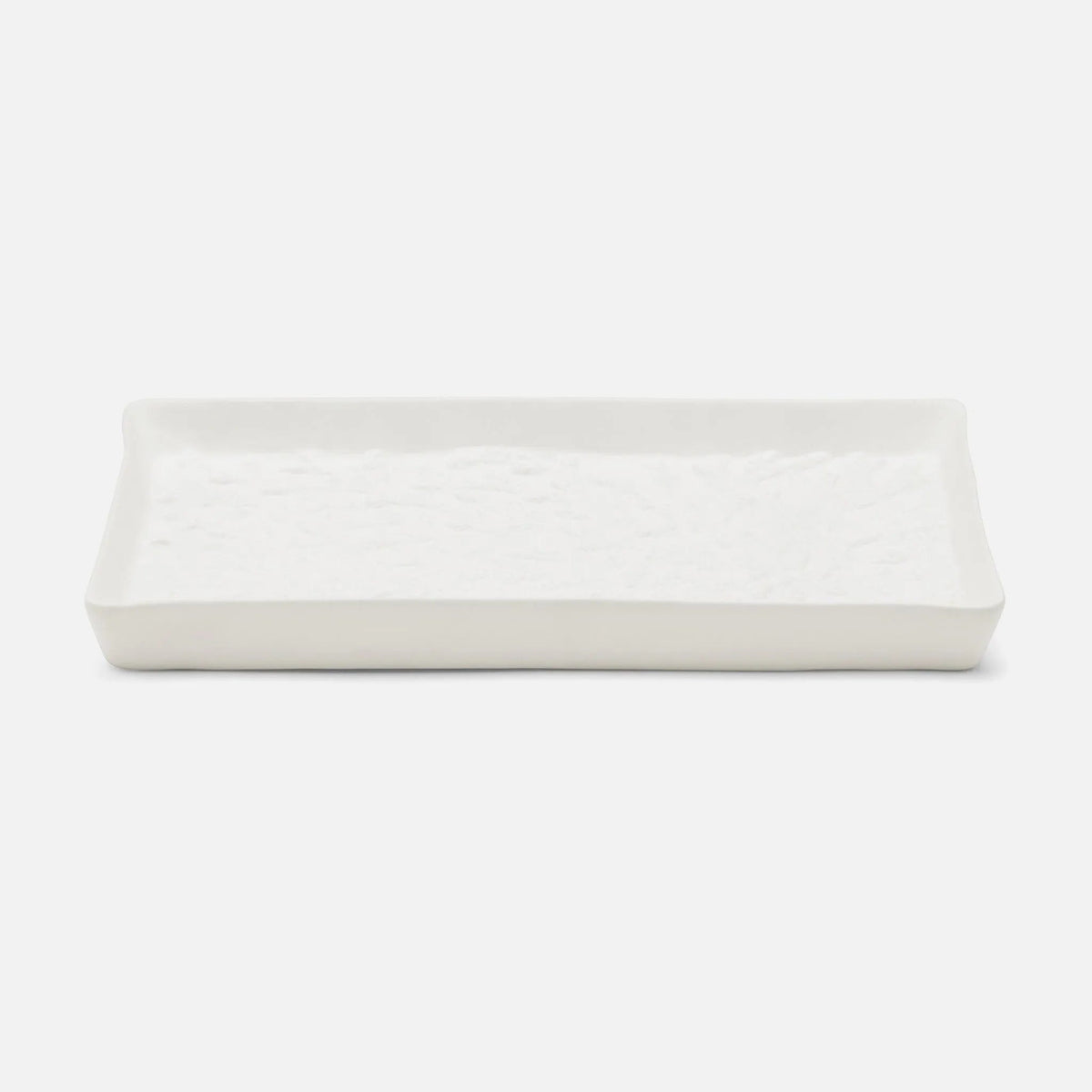 Pigeon and Poodle PP004835 Alanya Tray in White Porcelain