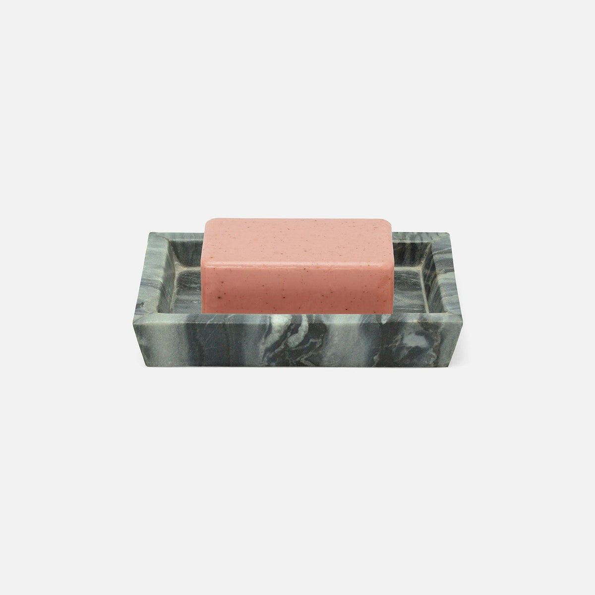 Athlone Soap Dish Gray Marble