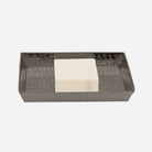 Pigeon and Poodle PP006019 Buren Soap Dish in Black Nickel Etched Metal