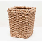 Pigeon and Poodle PP000554 Destin Wastebasket (Square) in Natural Seagrass