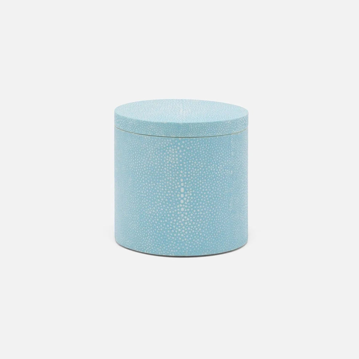 Pigeon and Poodle PP000983 Manchester Canister (Large) in Dark Mushroom Realistic Faux Shagreen