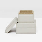Pigeon and Poodle - PP002012 - Asby Box Set - Asby - Light Gray Full-Grain Leather