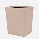 Pigeon and Poodle - PP005584 - Asby Wastebasket - Asby - Dusty Rose Full-Grain Leather