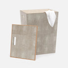 Pigeon and Poodle - PP002444 - Northwich Hamper - Northwich - Sand Realistic Faux Shagreen