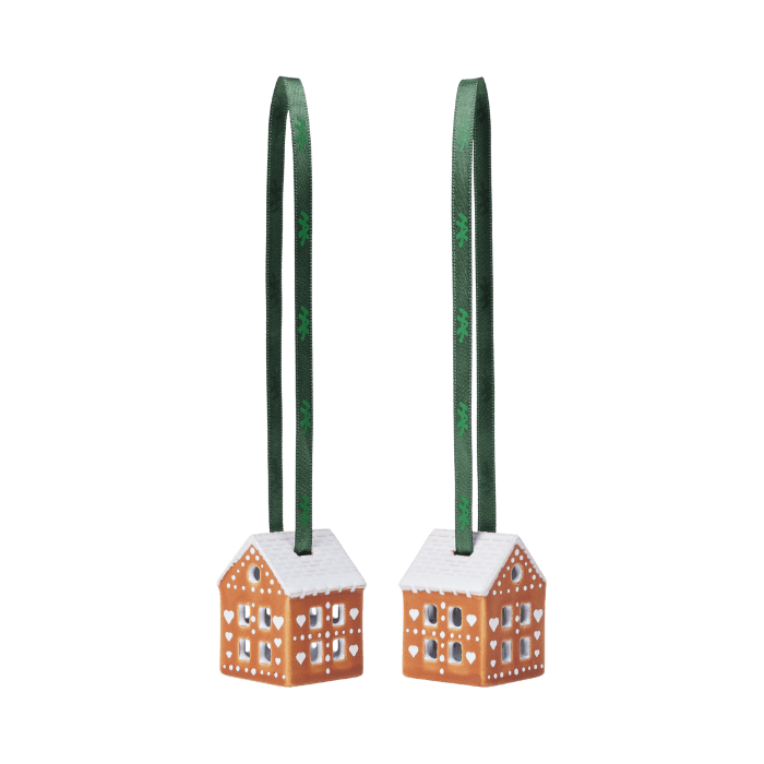 Kähler 693537 Gingerbread Ornament in Brown