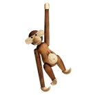 Kay Bojesen 39249 Monkey Wooden Figurine in Teak/Limba