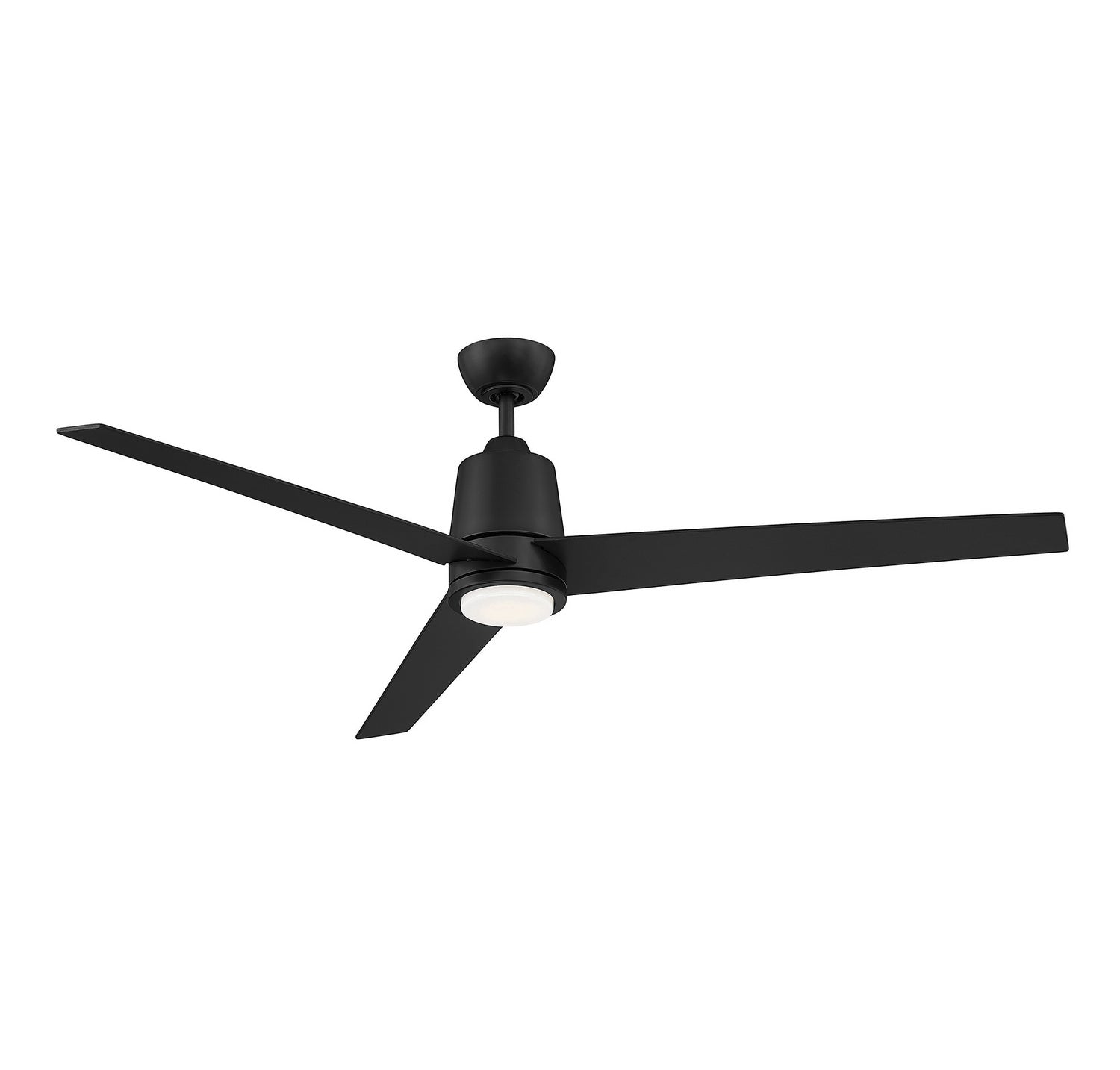 Meridian M2013MBKRV 56"Ceiling Fan in Matte Black