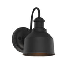 Meridian M50046BK One Light Outdoor Wall Sconce in Matte Black