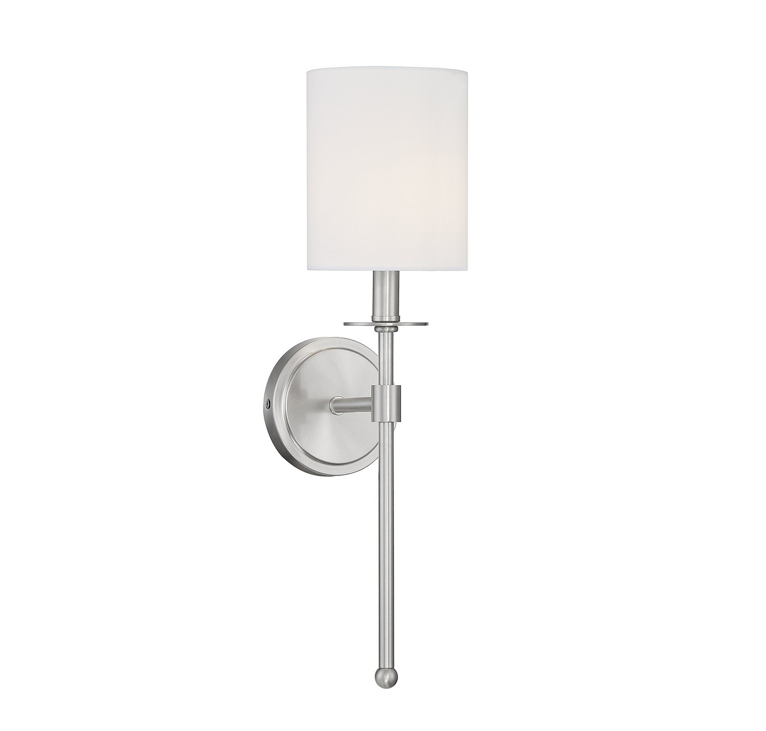 Meridian M90057BN One Light Wall Sconce in Brushed Nickel