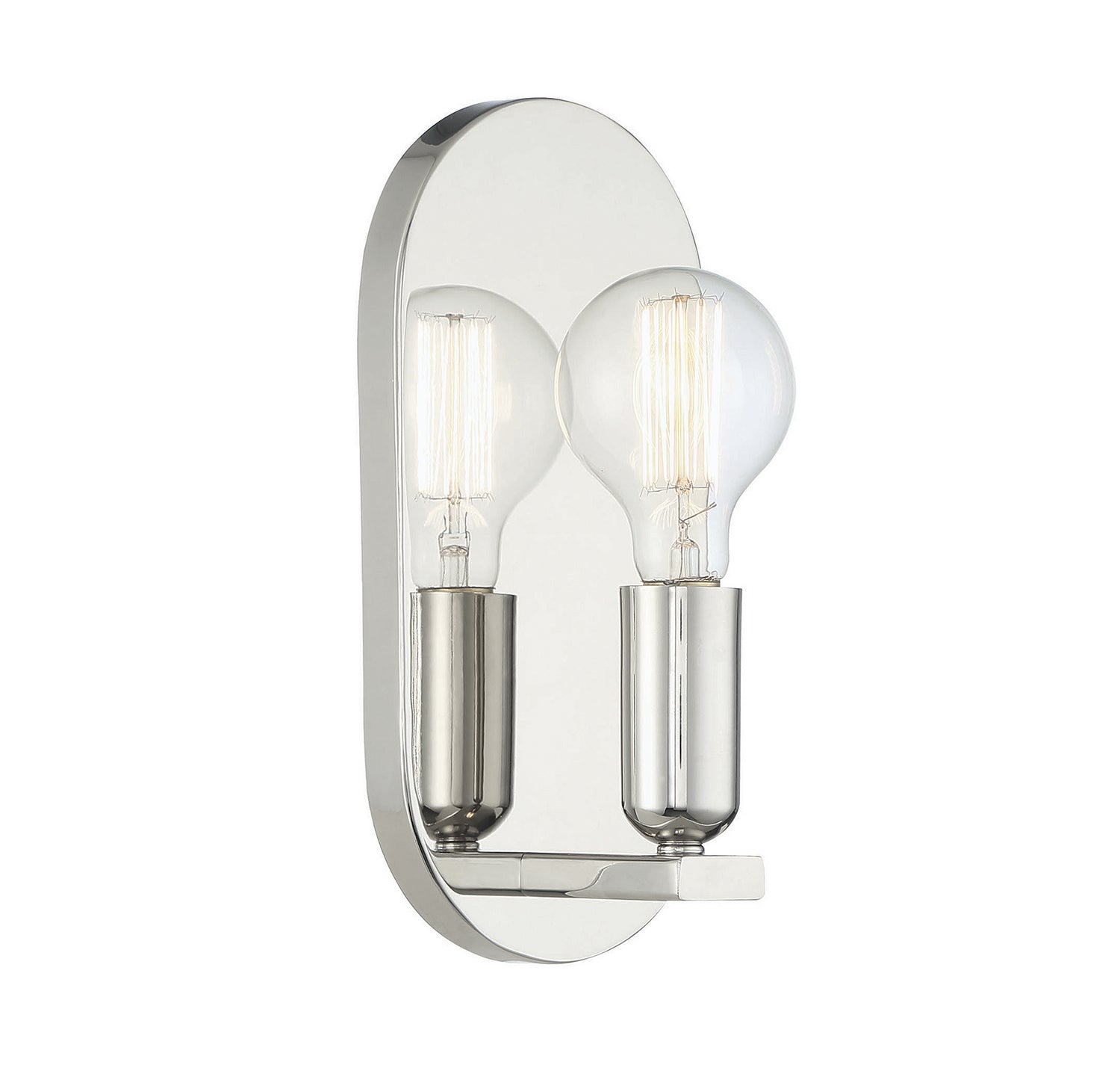 Meridian M90059PN One Light Wall Sconce in Polished Nickel